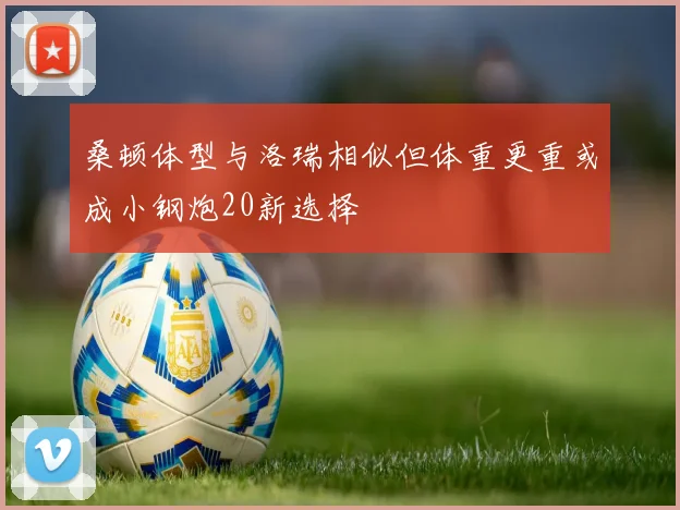桑顿体型与洛瑞相似但体重更重或成小钢炮20新选择